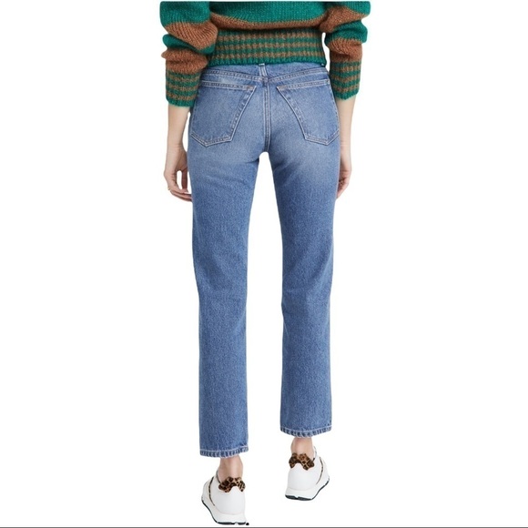 NEW REDONE 70s Straight Leg High Rise Jeans Sizes 30 - Picture 2 of 13